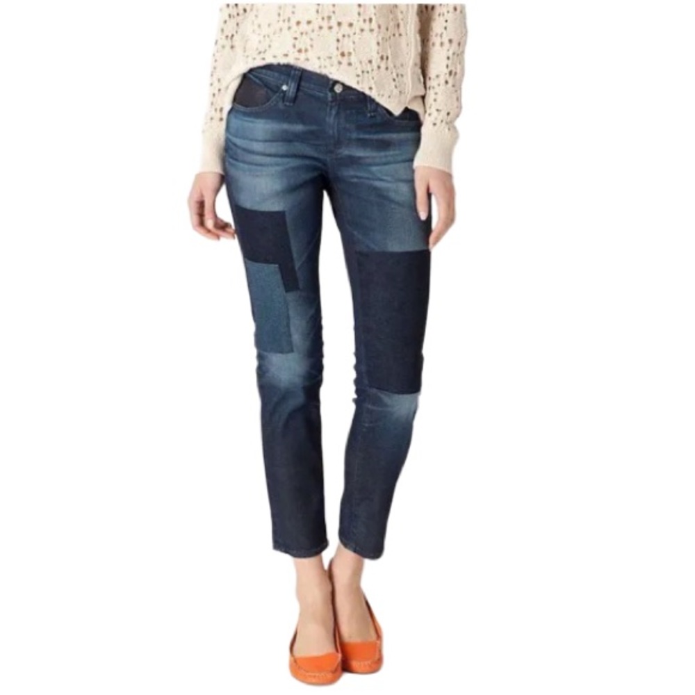 AG Adriano Goldschmied Stevie Ankle Slim Straight Jeans - 27 Regular
